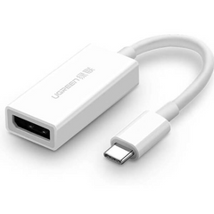 Ugreen 40372 USB-C to DisplayPort White Adapter