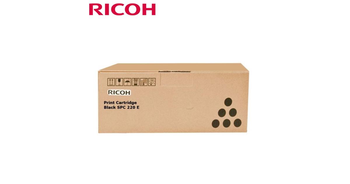 Ricoh 407642, Toner Cartridge Black, SP C220, SP C221, SP C222, SP C240- Original - CompuMe