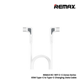 Remax Zenax Series 65W Fast Charging Cable, Type C-Type C - RC-181T