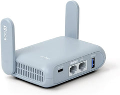 GL-MT3000 (Beryl AX) Pocket-Sized Wi-Fi 6 Wireless Travel Gigabit Router & GL.iNet GL-MT6000 (Flint 2) WiFi 6 Router