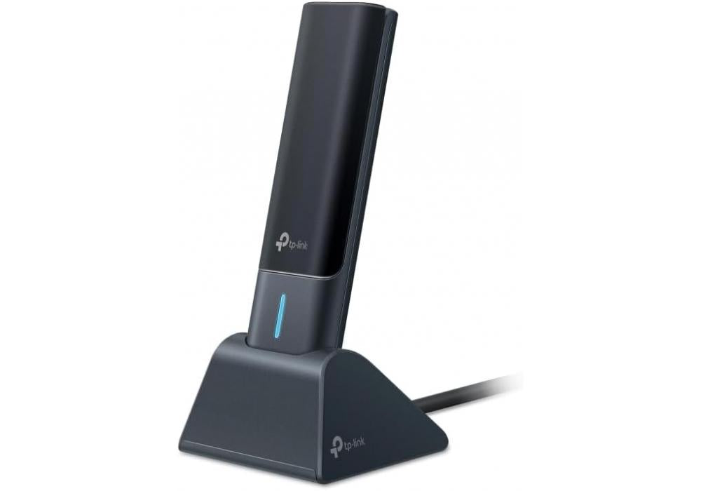 TP-Link AXE5400 WiFi 6E USB Adapter for Desktop PC (Archer TXE70UH) Tri-Band Wireless Network Adapter, Ultra-Low Latency, MU-MIMO, OFDMA, Refined Security, WPA3, Supports Windows 11/10