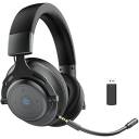 Abingo BT60-X 2.4G Wireless Gaming Headset for PS5,PS4,PC with Microphone,Lossless Ultra-Low Latency,7.1 Surround Sound,Long Battery Life,Wired Mode for Xbox One, Xbox Games