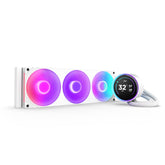 Kraken Elite 360 RGB 2024 - AIO CPU Liquid Cooler - 360mm Radiator - F360 RGB Core Fan - Customizable 2.72" IPS LCD - NZXT Turbine Pump - AMD® AM5, AM4 - Intel® LGA 1851/1700, 1200/115X - White