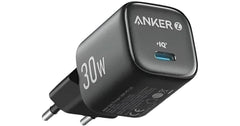 Anker Zolo Charger USB-C Output Wall Charger 30W PD, Fast Charging - Black