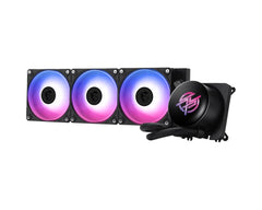 CPU AIO Combo - AMD Ryzen 7 7800X3D Desktop Processor with MSI MPG CORELIQUID P13 360 AIO ARGB LCD CPU Liquid Cooler 360mm Radiator LGA 1851/1700/ AM5/ AM4 Ready