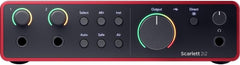 Focusrite Scarlett 2i2 Studio Audio Interface + Aston Origin Stereo Pair Microphones Bundle β USB Recording Kit for Home Studio, Podcasting & Vocal Recording