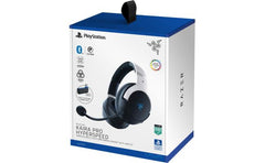 Razer Kaira Pro Hyperspeed Wireless / Bluetooth W/ Haptics Titanium 50mm Drivers Hybrid Miclow Latency Bluetooth30 Hr Battery For Playstation Ps5 Ps4 Pc Mobile