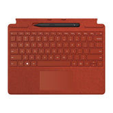Microsoft Surface Pro Signature Keyboard With Slim Pen 2, For Surface Pro 8,9 & Surface Pro X - RED