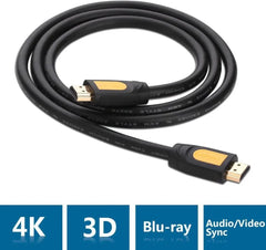 Ugreen 10128 Hdmi V2.0 4k60hz 18gb/s Round Cable 1.5m