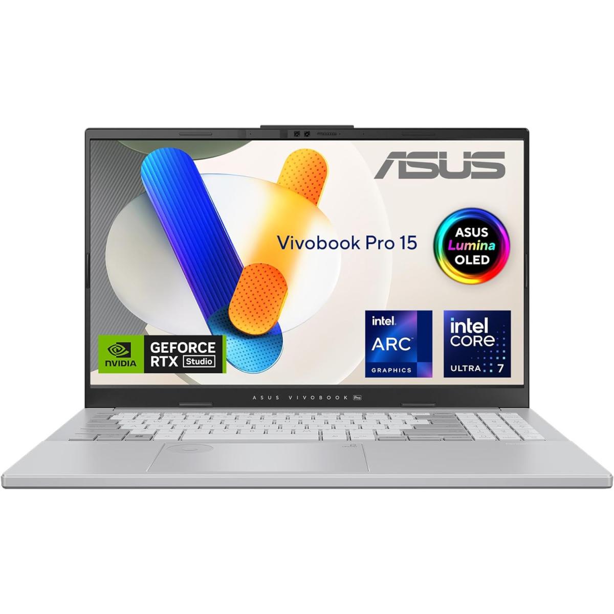 Asus Vivobook Pro 15 (2024) N6506mu Intel Core Ultra 7 Ai Boost Npu 16 Core For Creative Pro & Gaming Pro W/ Nvidia Rtx 4050 6gb & 3k Oled 120hz Display Asus Vivobook Pro 15 (2024) N6506mu Intel Core Ultra 7 Ai Boost Npu 16 Core For Creative Pro & Gaming Pro W/ Nvidia Rtx 4050 6gb & 3k Oled 120hz Display