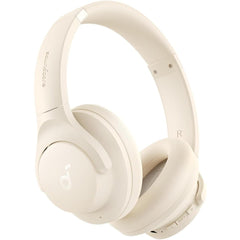 Anker Soundcore Q20i Wireless Hybrid Active Noise Cancelling Headphones 40H Long ANC Playtime Hi-Res Audio Big Bass Transparency Mode - White