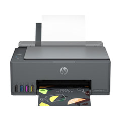 HP Printer Smart Tank 581 - Inkjet Wireless Color Printer - Copy / Print / Scan /Fax - Memory 64 MB - PS / B12 / C5 ppm - 4800 x 1200 dpi/ Color