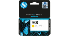 HP 4S6X7PE(938) High Yield Yellow Ink Cartridge (Original), toners and inks hp toners inks