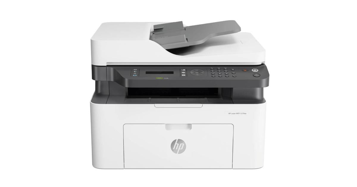 HP LaserJet Pro M137fnw Mutlifunction 4 in One Black Laser Jet Printer For Home And Small Office - CompuMe