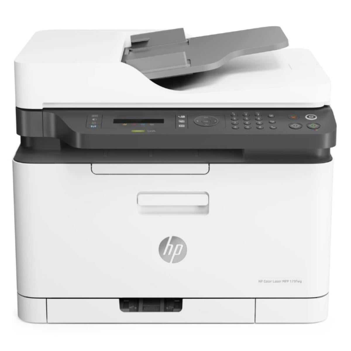 HP Color Laser MFP 179fnw 4-In-One Multifunction Wireless Laser Printer -Print, copy, scan, fax- w- 2-Line LCD, USB, Network & Wireless Connectivity - 4ZB97A -