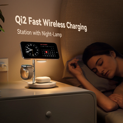 JOYROOM JR-W23 Qi2 4in1 Wireless Charger-White