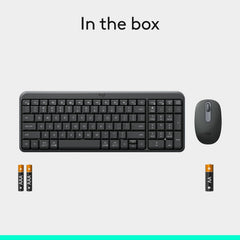 Logitech MK250 Compact Bluetooth Wireless Combo Graphite