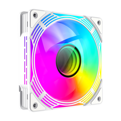 GameMax KF300R WH 120mm White frame ARGB Fan 3 in 1 Kit Cooling