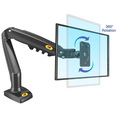 NB North Bayou F80 Monitor Stand 17-30”Monitors - CompuMe