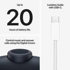 Apple AirPods Max 2, Active Noise Cancellation, Midnight - MHWK4ZE