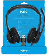 Logitech H390 USB Computer Headset with NC Mic