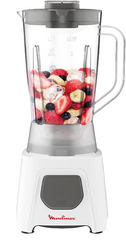 Moulinex Blender Blendeo, 1.5Lit, 450Watts, White - LM2B2126