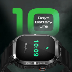 Promate SportFit Tough-Built Smart watch with BT Calling - Green