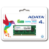 Adata Premier 4gb 1600mhz Ddr3l Ram Memory Module For Laptops - CompuMe