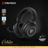 FANTECH Orbita WHG07 2.4G Bluetooth Wireless Gaming Headset 53mm Hi-Fi 7.1 Surround Sound Headphones with Noise Reduction Mic