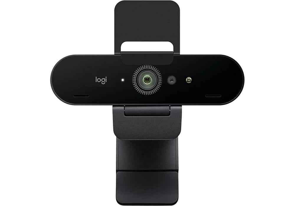 Logitech Brio 4K Webcam, Ultra 4K Video Calling, Noise-Canceling mic, HD Auto Light Correction, Wide Field of View