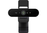 Logitech Brio 4K Webcam, Ultra 4K Video Calling, Noise-Canceling mic, HD Auto Light Correction, Wide Field of View