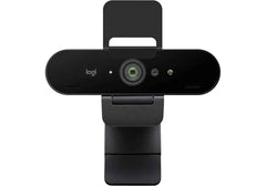 Logitech Brio 4K Webcam, Ultra 4K Video Calling, Noise-Canceling mic, HD Auto Light Correction, Wide Field of View