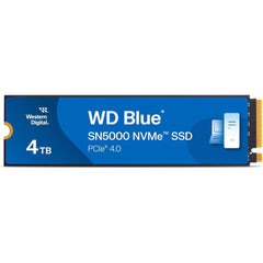 Wd Blue Sn5000 4tb Nvme Internal Ssd Pcie Gen 4.0, M.2 2280, Up To 5,500 Mb/s W/ Ncache 4.0 Technology