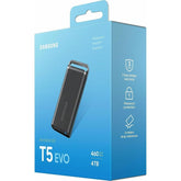 Samsung T5 Evo 4tb Portable External Ssd Usb 3.2 Gen 1 Seq. Read Speeds Up To 460mb/s For Gaming & Content Creation Black - CompuMe