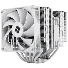 Thermalright Peerless Assassin 140 WHITE CPU Air Cooler, Dual Tower w/ 6x 6mm Heat Pipes & High Performance Dual Fan | Peerless Assassin 140 WHITE | - CompuMe
