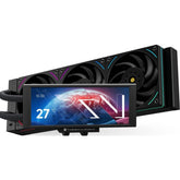 Thermalright Trofeo Vision 360 ARGB BLACK CPU Liquid Cooler w/ 6.86" IPS UW (1280×480) Flat Display, High Performance AIO TL-UB36
