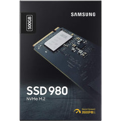 Samsung 980 Ssd 500gb Pcle 3.0x4 Nvme M.2 2280 Ssd Storage For Pc, Laptops, Gaming Speeds Of Up To 3,500mb/s