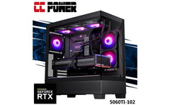CC Power 5060TI-102 Gaming PC NEW 14Gen Intel I5 14400F 10-Cores w/ Nvidia RTX 5060 TI 16GB DDR7 w/ DDR5 Memory & Advanced Air Cooler