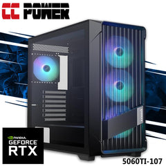 Cc Power 5060ti 107 Gaming Pc New 13gen Intel Core I7 16 Cores W/ Nvidia Rtx 5060ti 8gb Ddr7 & Advanced Air Cooler