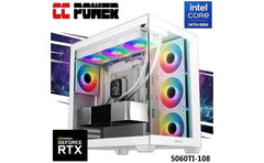 CC Power 5060TI-108 Gaming PC 14Gen Intel Core i7 K-Series 20-Cores w/ Nvidia RTX 5060 TI 16GB DDR7 & Liquid Cooling