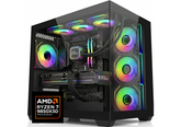 CompuMe 9850X3D Gaming Desktop | AMD Ryzen™ 7 9850X3D 96MB Cache 5.6GHz Turbo, Nvidia GeForce RTX 5070 12GB GDDR7, 16GB DDR5 6000Mhz Fury Beast, 1TB NV3 6000MB/S, 360mm AIO Liquid Cooling - Ryzen X3D