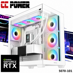 CC Power 5070-101 Gaming PC NEW 14Gen Intel I7 20-Cores w/ Nvidia RTX 5070 12GB DDR7 w/ Advanced Air Cooler