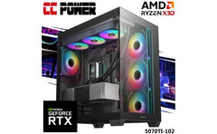 Cc Power 5070ti 102 Gaming Pc 7gen Amd Ryzen 7 7800x3d 8 Cores W/ Nvidia Rtx 5070 Ti 16gb Ddr7 & Advanced Air Cooler