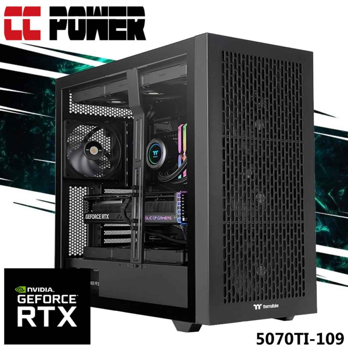 Powered By Asus 5070ti 109 Gaming Pc New Intel Core Ultra 9 K Series 24 Cores W/ New Nvidia Rtx 5070 Ti 16gb & Liquid Cooler