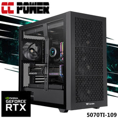 Powered By Asus 5070ti 109 Gaming Pc New Intel Core Ultra 9 K Series 24 Cores W/ New Nvidia Rtx 5070 Ti 16gb & Liquid Cooler