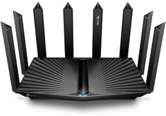 TP - Link Archer AX95 AX7800 Tri - Band WiFi 6 Router 8 - Stream 2.5G Multi - Gigabit Router Dual WAN Ports (2.5G+1G) Smart VPN Router