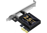 TP - Link 2.5GB PCIe Network Card (TX201) - PCIe to 2.5 Gigabit Ethernet Network Adapter