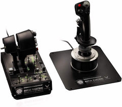 Hotas Warthog PC Bundle with Thrustmaster VG F/A 18 Grip Add On - PC USB Black Flight Simulation Joystick
