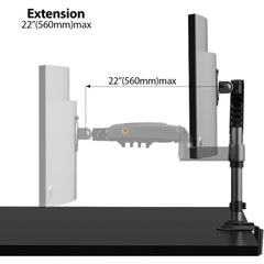North Bayou Vesa monitor for display setup