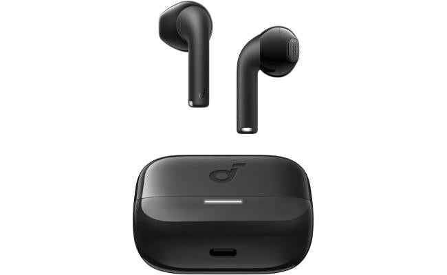 Soundcore K20i by Anker, Semi-in-Ear Earbuds, Bluetooth Wireless, 36H Playtime, Fast Charge, Clear Sound, Comfortable Fit, ENC 2-Mic Clear Calls, Custom EQ, IPX5, Bluetooth 5.3, App Control